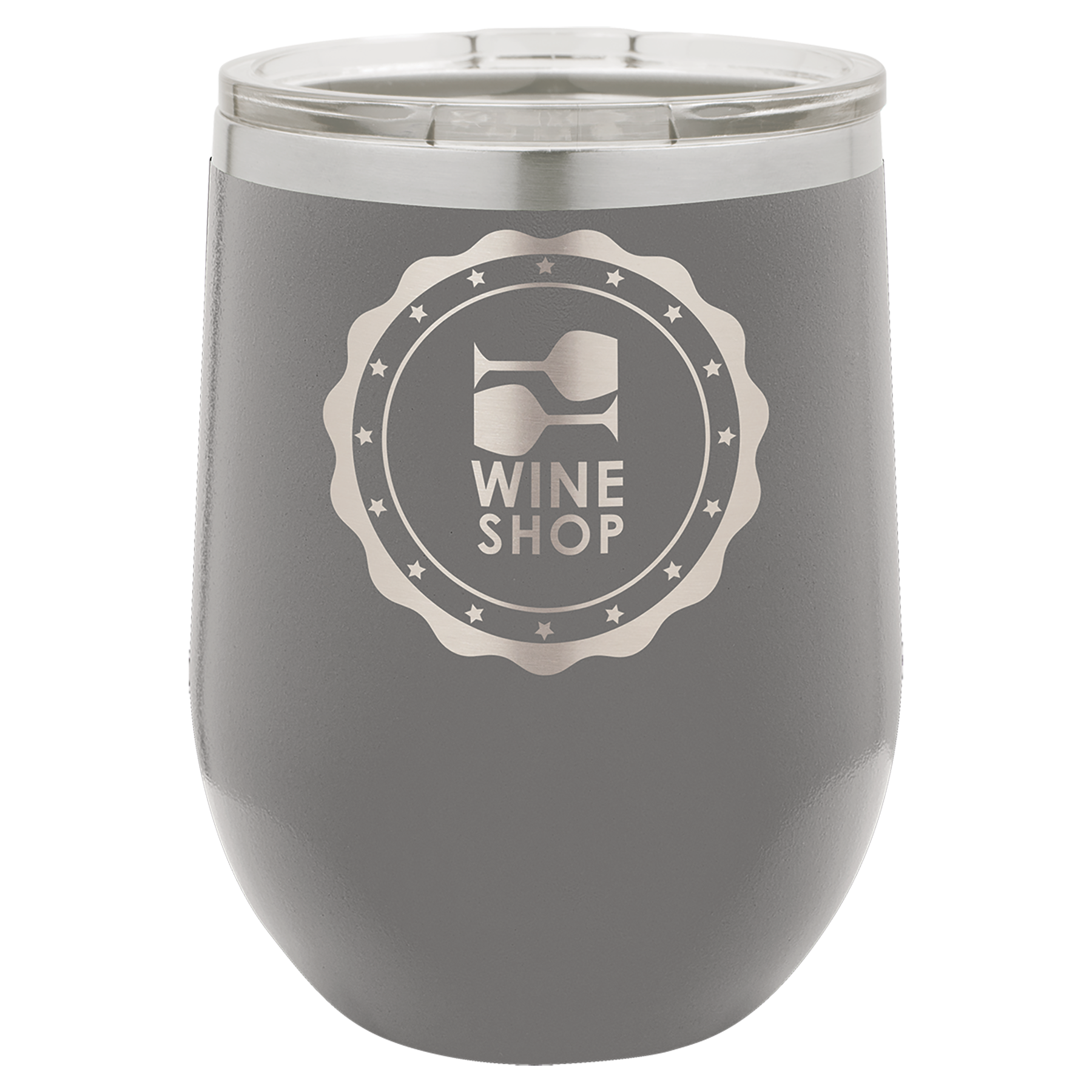 Polar Camel 12 oz. Vacuum Insulated Stemless Wine Tumbler w/Lid – arrowood  co - Engraved and Personalized Drinkware from Charlotte, NC